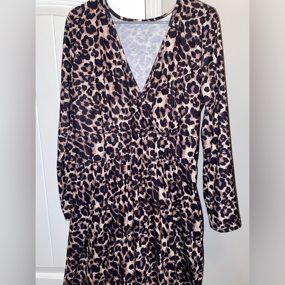 Cheetah Print Maxi